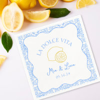 La Dolce Vita Lemon Blue Amalfi Italien Hochzeit