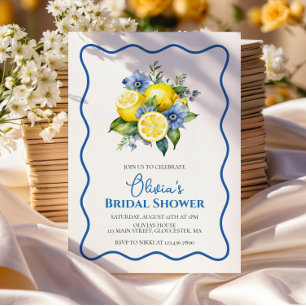 La Dolce Vita Lemon Brautparty Einladung