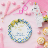 La Dolce Vita Lemon Brautparty Pappteller (Party)