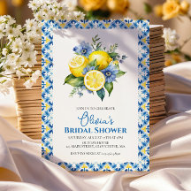 La Dolce Vita Lemon floral Brautparty