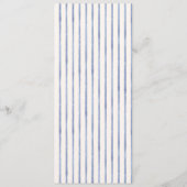 La Dolce Vita Lemon italian citrus wedding Menükarte (Rückseite)