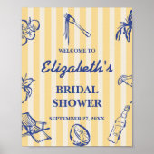 La Dolce Vita Lemons Brautparty Empfang Poster (Vorne)