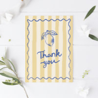 La Dolce Vita Lemons italienisches Brautparty