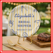 La Dolce Vita Lemons italienisches Brautparty Pappteller