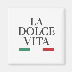 La Dolce Vita Magnet - Italienische Inspiration fü