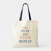 La Dolce Vita Mahjong Geschenktasche Tragetasche (Rückseite)