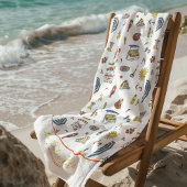 La Dolce Vita Meditera Italienisch | Monogramm Strandtuch