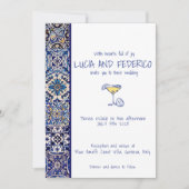 La Dolce Vita Mediterrane Kachel Einladung (Vorderseite)