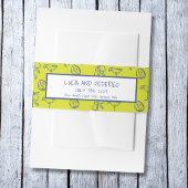 La Dolce Vita Mediterrane Zitronen Einladungsbanderole