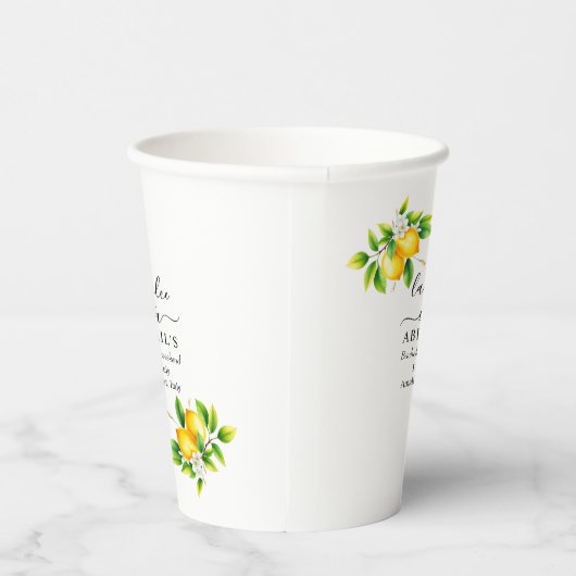 La Dolce Vita Mittelmeer Bacheloretto Pappbecher (Rechts)