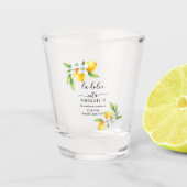 La Dolce Vita Mittelmeer Bacheloretto Schnapsglas (Vorderseite)