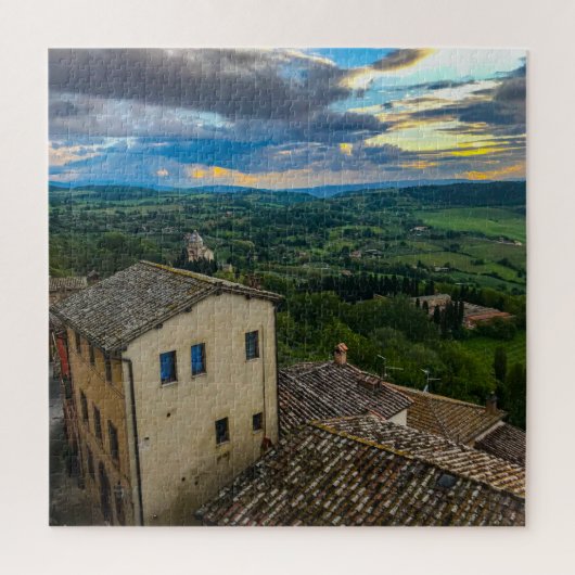 La Dolce Vita Montepulciano Italien Puzzle (Vertikal)