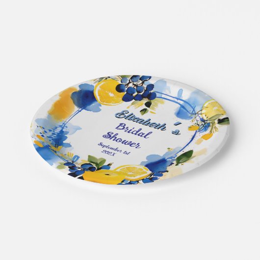 La Dolce Vita Pappteller (Schrägansicht)