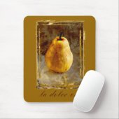 La Dolce Vita Pear Mousepad (Mit Mouse)