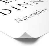 La Dolce Vita Positano Begrüßungszeichen Poster (Ecke)