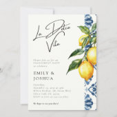 La Dolce Vita Positano Italienische Engagement Par Einladung (Vorderseite)