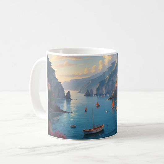 La Dolce Vita Positano Tasse | Amalfi Coast Lemon (Vorderseite Links)