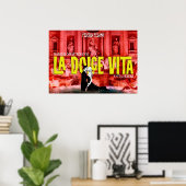 LA DOLCE VITA POSTER (Heimbüro)