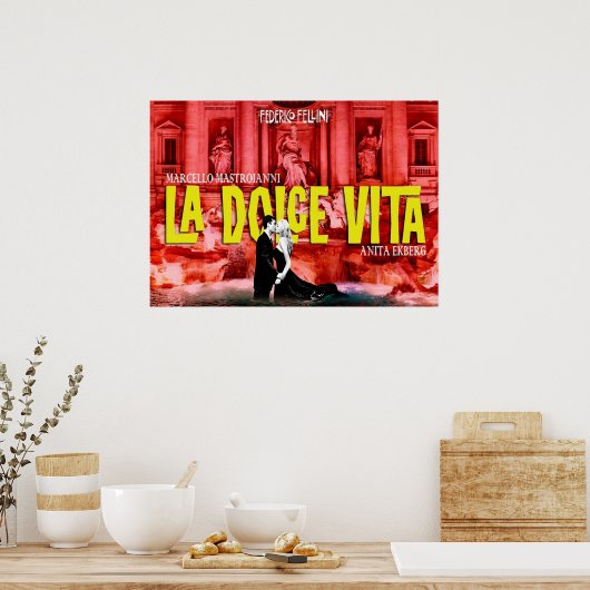 LA DOLCE VITA POSTER (Küche)