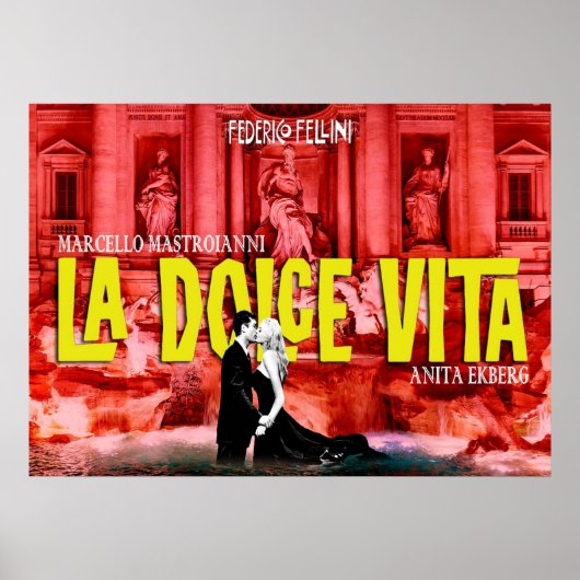 LA DOLCE VITA POSTER (Vorne)
