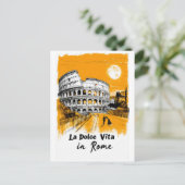 La Dolce Vita - Poster Art Postkarte (Stehend Vorderseite)