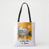La Dolce Vita - Poster Art Tasche (Vorderseite)