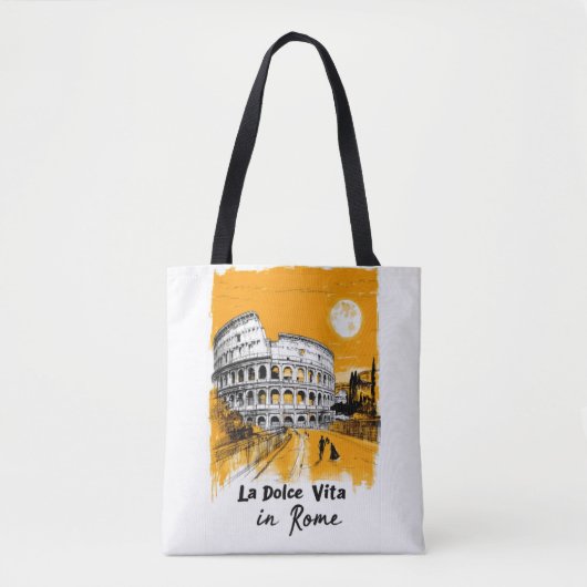 La Dolce Vita - Poster Art Tasche (Vorderseite)