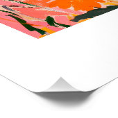 La Dolce Vita Print, Italien Poster, Blume Mauer A Poster (Ecke)