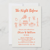 La Dolce Vita Probe Abendessen Einladung (Vorderseite)