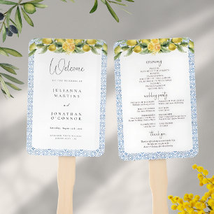 La Dolce Vita - Programm für Hochzeiten im Mittelm Fächer