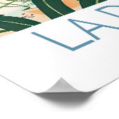 La Dolce Vita Reiseplakat, italienische Wanddekora Poster (Ecke)