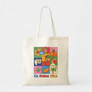La Dolce Vita Retro Sommer Pop Art Tragetasche