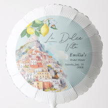 La Dolce Vita Sommer Italienisches Brautparty