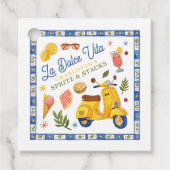 La Dolce Vita Spritz & Stacks Geschenkanhänger (Vorderseite)