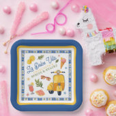 La Dolce Vita Spritz & Stacks Mahjong-Party Pappteller (Party)