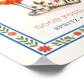 La Dolce Vita Spritz & Stacks Schild (Ecke)