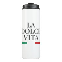La Dolce Vita Thermal Tumbler