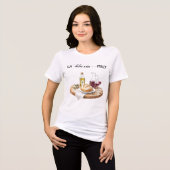 La Dolce Vita Tri-Blend Shirt (Vorderseite voll)