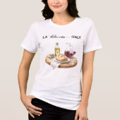 La Dolce Vita Tri-Blend Shirt (Vorderseite)