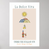 La Dolce Vita Unter der italienischen Sonne Poster (Vorne)