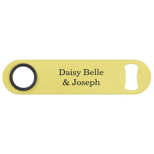 La Dolce Vita Wedding Bottle Opener Bar Key (Vorderseite (Horizontal))