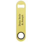 La Dolce Vita Wedding Bottle Opener Bar Key (Vorderseite)