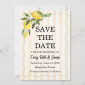 La Dolce Vita Wedding Save The Date (Vorderseite)