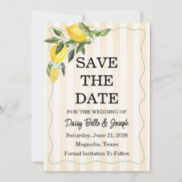 La Dolce Vita Wedding Save The Date