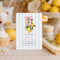 La Dolce Vita Zitronen-Rosa Schleife Brautparty