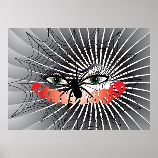 La donna ragno / Poster (Vorne)