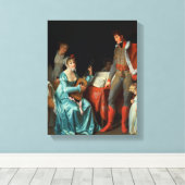 La Duchesse Abrantes et le General Junot Leinwanddruck (Insitu (Holzboden))