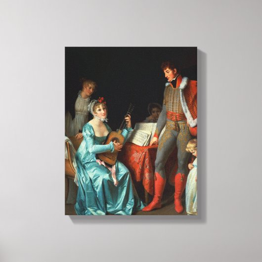 La Duchesse Abrantes et le General Junot Leinwanddruck (Vorderseite)