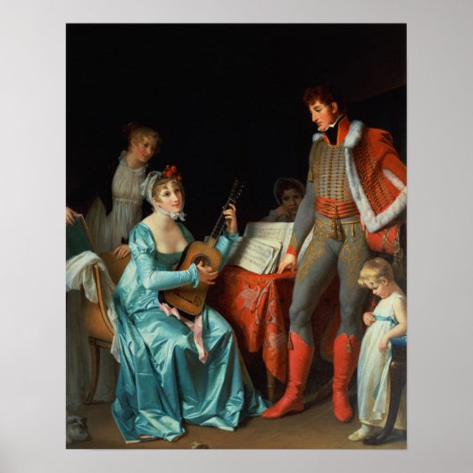 La Duchesse Abrantes et le General Junot Poster (Vorne)