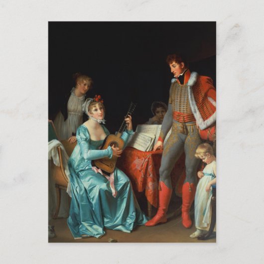 La Duchesse Abrantes et le General Junot Postkarte (Vorderseite)